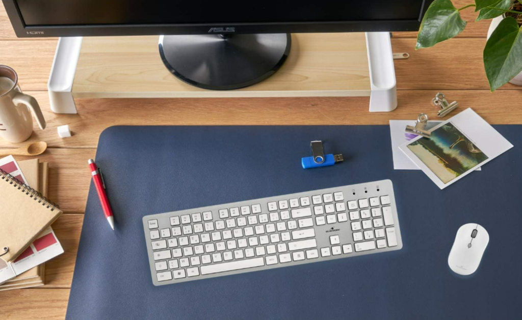 BLUESTORK BS-PACK-MAC W/FR * Pack CLAVIER+SOURIS pour Mac * blanc