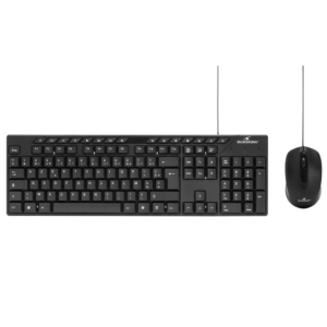 BLUESTORK PACK-MEDIA-OFF/FR * Pack CLAVIER+SOURIS filaires USB * Noir