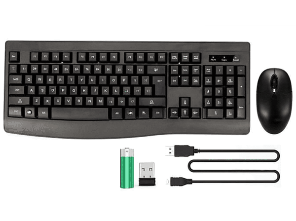BLUESTORK PACK-WL-OFF-R-B/FR * Pack CLAVIER+SOURIS s/fil rechargeable