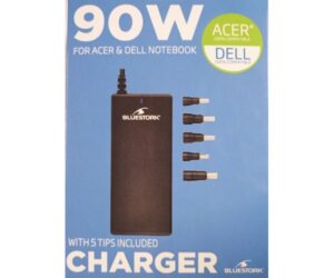 BLUESTORK BS-PW-NB-90 ACER/DELL ALIM. NOTEBOOKS 90W 6 EMBOUTS