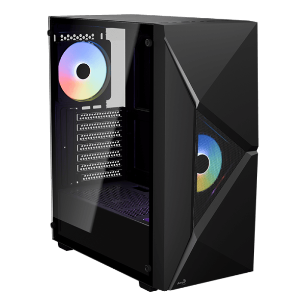 BT Mini Micro ATX AeroCool Raider Mini V2 RGB - vitrés (Noir) * ACC