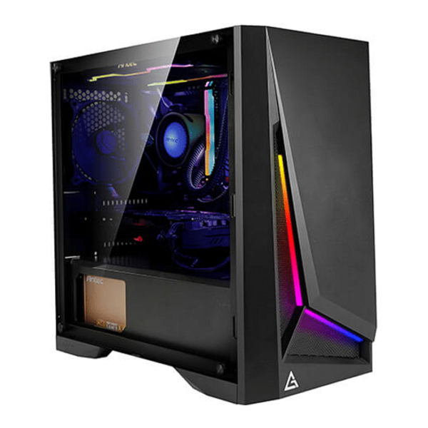 BT Mini Micro ATX Antec Dark Phantom DP301M RGB - vitrés (Noir) * 0