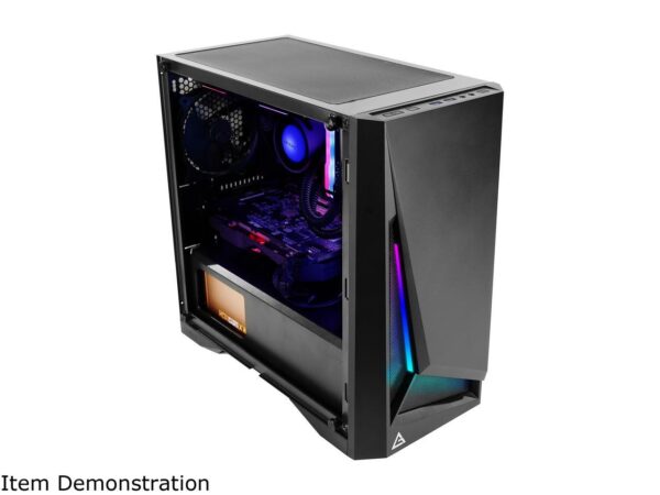 BT Mini Micro ATX Antec Dark Phantom DP301M RGB - vitrés (Noir) * 0
