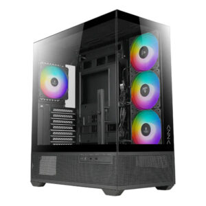 BT Moyen ATX Azza Spectra RGB - vitrés (Noir) * CSAZ-280B