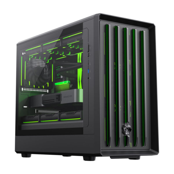 BOITIER GameMAX CLAW 360 Gaming MT/sans ALIM./M-ATX * Black