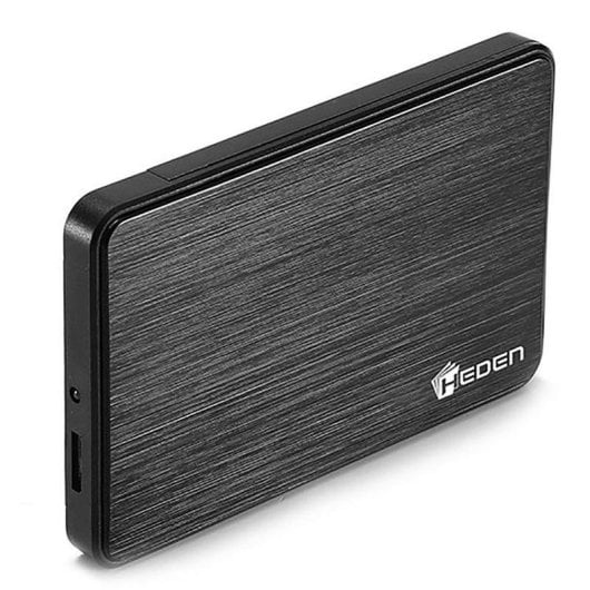 HEDEN Boitier EXT. USB3 pour HDD 3,5 SATA ALU NOIR * 0-BEHED35U3N