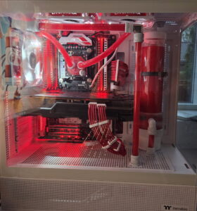 BOITIER M.RED RADIANT X WHITE -GT-SS ALIM /ATX