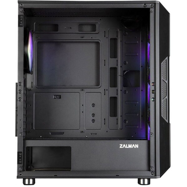 BT Moyen ATX Zalman I3 Neo TG RGB - vitrés (Noir) * I3 Neo TG Black