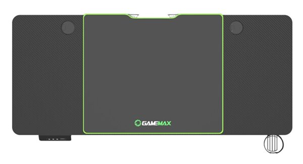 Bureau GameMAX D140-Carbon-EC Gaming règlable hauteur électrique
