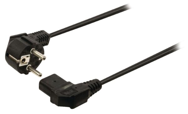 CABLE ALIM. PC CEE 7 (M) > IEC C13 (F) 2P+T Noir 3.0m * 580420