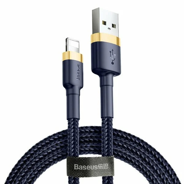 Cable Baseus Cafule USB-A (M) vers Lightning 1m Bk/Red * 31652