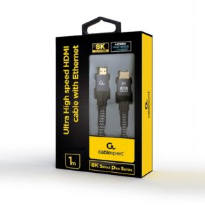 CableXpert CABLE HDMI 2.1 M/M 1.0M 8K * CCB-HDMI8K-1M