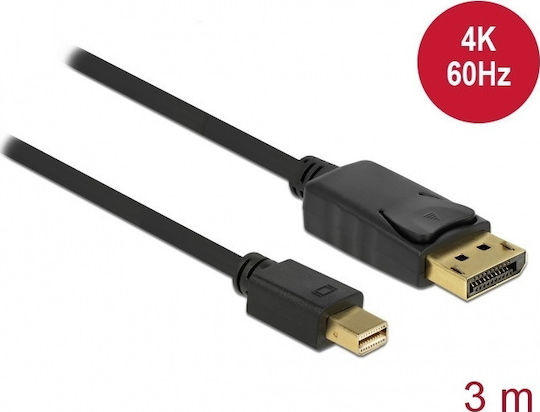 DeLOCK - CABLE Mini-DP (M) vers DisplayPort (M) 3m * 82699