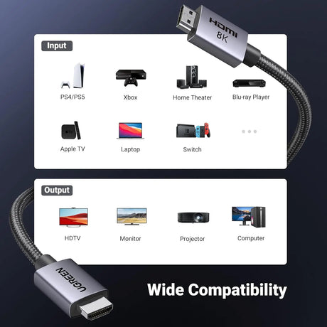 CABLE DisplayPort (M/M) 1.4 (8K/UHD) 5.0M [ZG-2203M/5M]