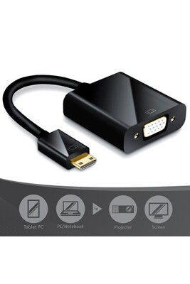 CABLE Mini-DP (M) vers VGA (F) - 3m * 127396