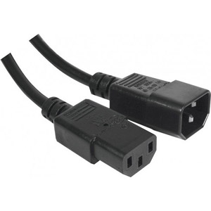 RALLONGE ALIM. 2P+T C14/C13 (M/F) pour PC/ECRAN 1.8m * 808040
