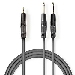 CABLE AUDIO JACK 3.5 (M/M) STEREO 5.00M * 108567