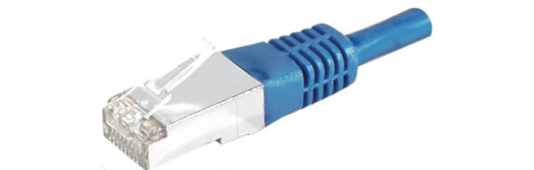 CABLE RESEAU RJ45 CAT.6 * 0.3M Bleu [842039]