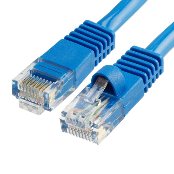 CABLE RESEAU RJ45 CAT.6 * 0.5M BLEU [842054]