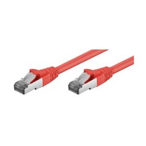 CABLE RESEAU RJ45 CAT.6 * 1M ROUGE [842103/856847]
