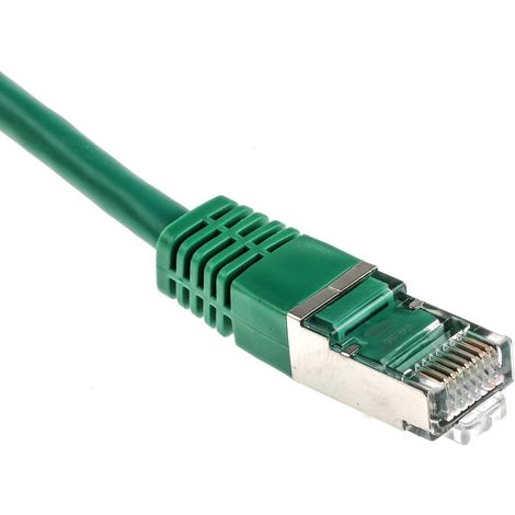 CABLE RESEAU RJ45 CAT.6 * 1M VERT [842102/856848]