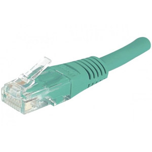 CABLE RESEAU RJ45 CAT.6 * 2M VERT [842202]