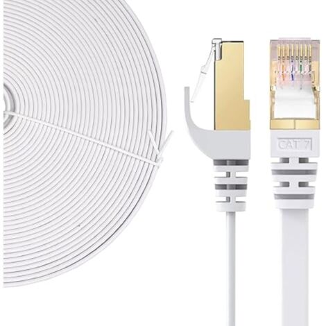 CABLE RESEAU RJ45 CAT.6 * 3M BLANC [853814]