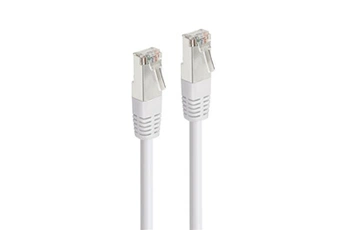CABLE RESEAU RJ45 CAT.6 * 3M BLANC [853814]