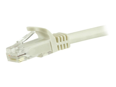 CABLE RESEAU RJ45 CAT.6 * 3M BLANC [853814]