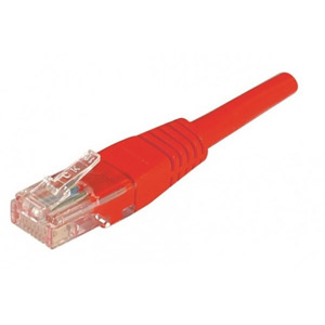 CABLE RESEAU RJ45 CAT.6 * 50M ROUGE [853351]