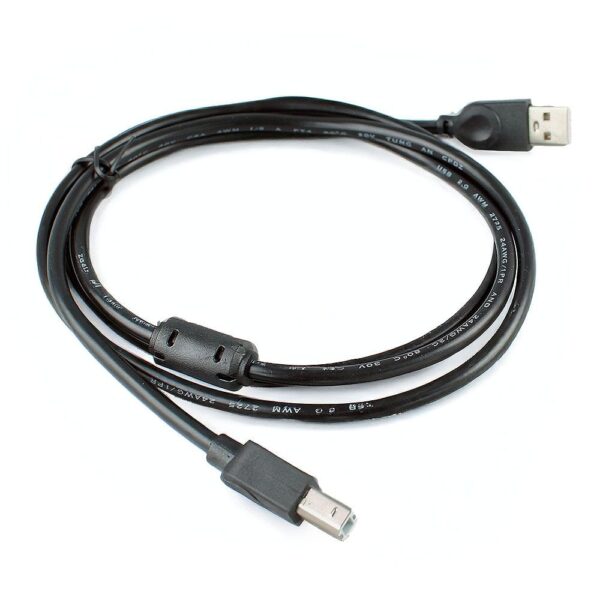 Cable USB2.0 A (M) vers MiniUSB Type-B 5 pins (M) 1.5M * 532515