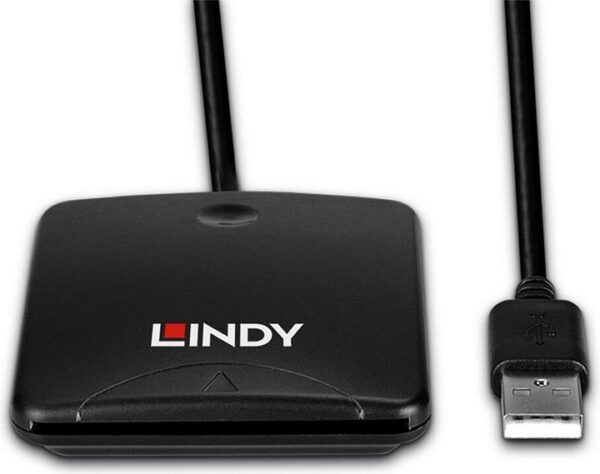 Cable Lindy Anthra Line USB-A/B 2.0 1m M/M (Gris/Rouge) - 36682