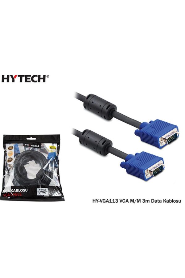 CABLE VGA SUBD15 M/M BLINDE * 3.0M * 119710