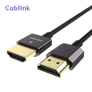 Câble HDMI 2.1V 10m 30AWG OD:6.5mm Plaqué Or (M/M)