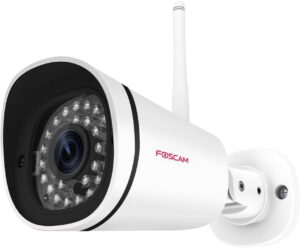 FOSCAM FI9910W Caméra IP 2MP EXT. IR WiFi IP66 Blanc