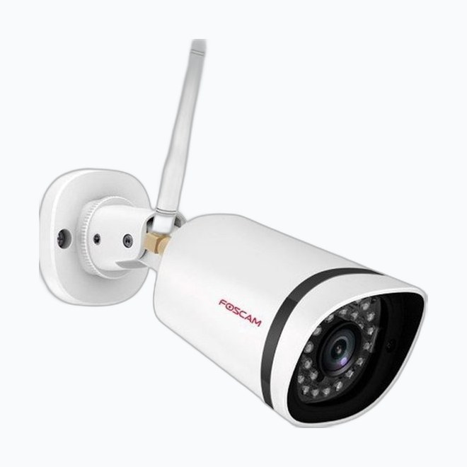 FOSCAM FI9911W Caméra IP 2MP EXT. IR WiFi IP66 Blanc