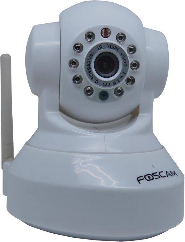 FOSCAM FI9911W Caméra IP 2MP EXT. IR WiFi IP66 Blanc