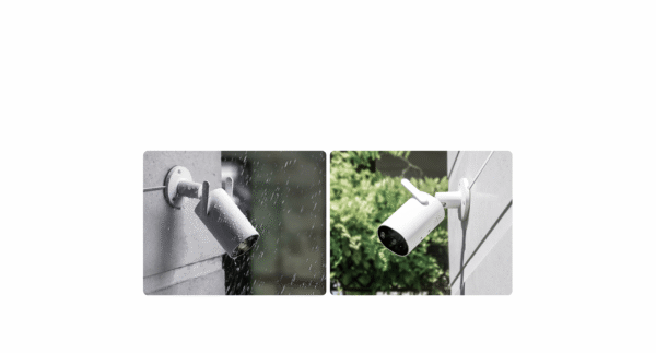 XIAOMI Outdoor Camera AW300 IP 2K FullHD EXT. IR IP66 Bi-dir. * Blanc