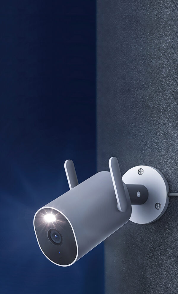 XIAOMI Outdoor Camera AW300 IP 2K FullHD EXT. IR IP66 Bi-dir. * Blanc