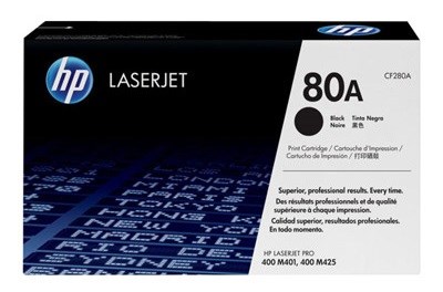 TONER 80A - noire HP Laserjet CF280A - 2700 pages availability