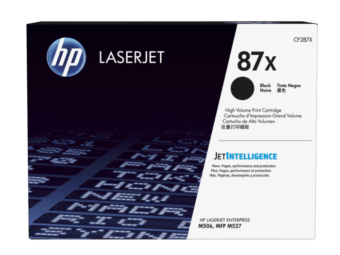 **MPS/SBD** HP 87JC - Toner Noir - 19 500 pages - M506** - M527*