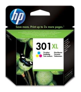 Cartouche d'encre trois couleurs HP301XL (MC60)