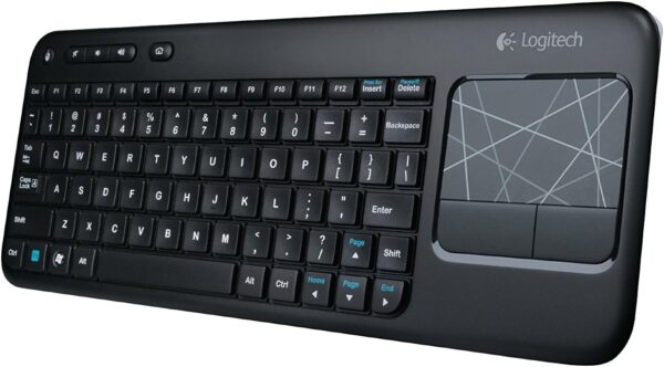 CLAVIER LOGITECH K400 Plus Wireless Touchpad KBD Noir * 920-007129