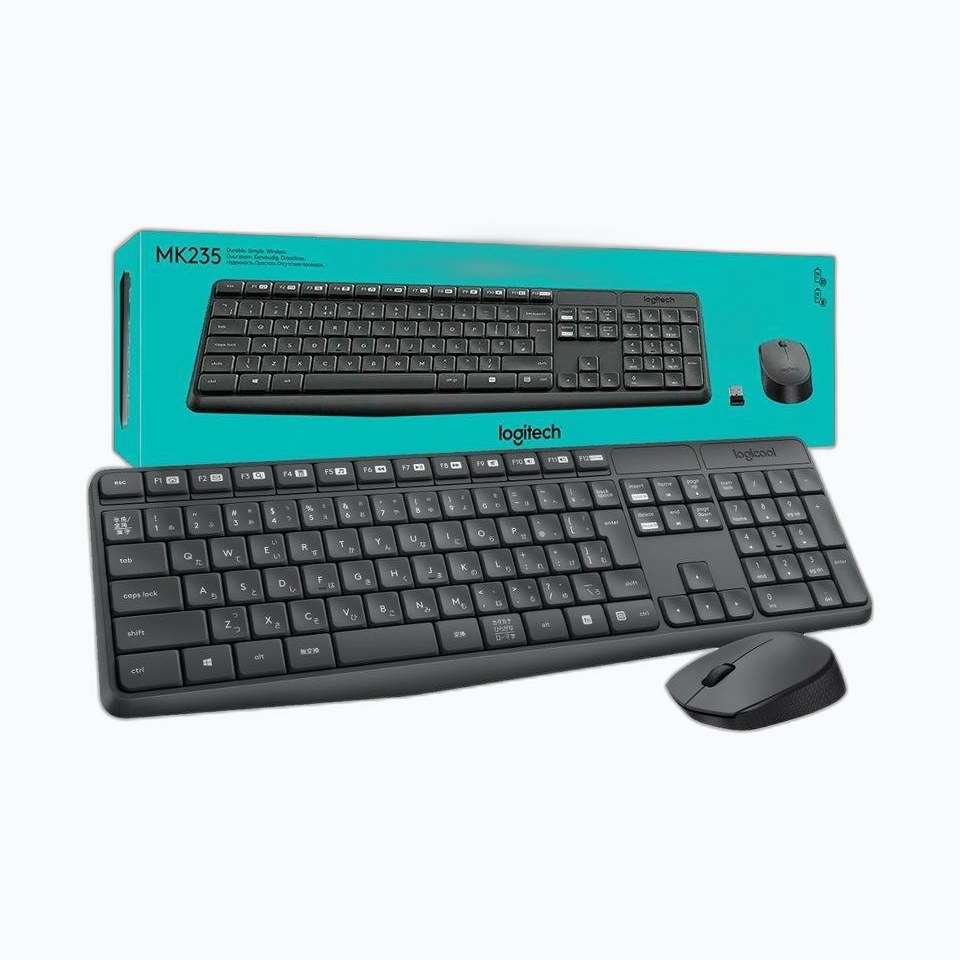 CLAVIER & SOURIS LOGITECH MK235 NOIR