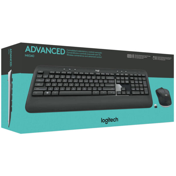 CLAVIER & SOURIS LOGITECH MK540 s/fil Advanced