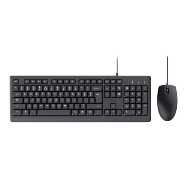 Pack TRUST Primo * Kit TELETRAVAIL Clavier+Souris s/fil+Tapis+Casque