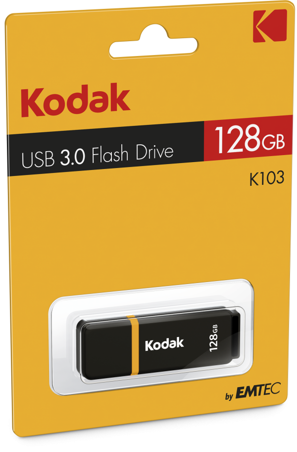 Clé USB 3.2 128Go * Kodak Classic K133 métal * TCP 3.40€ incl.