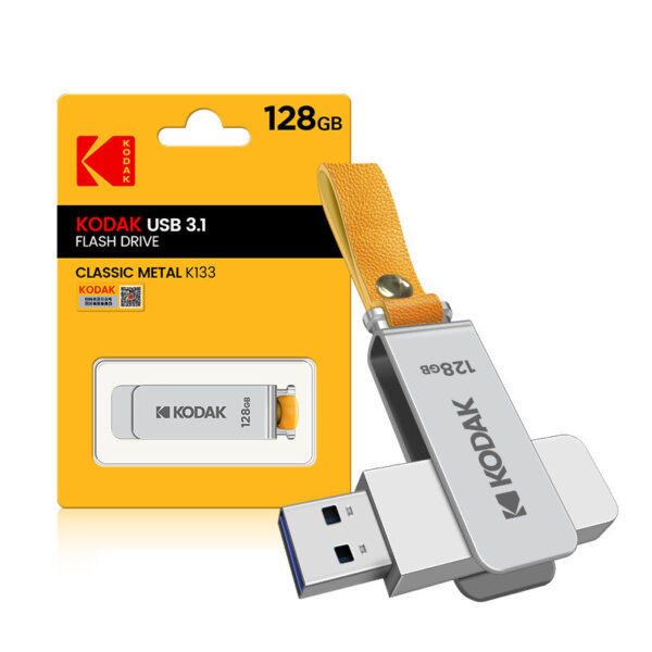 Clé USB 3.2 128Go * Kodak Classic K133 métal * TCP 3.40€ incl.