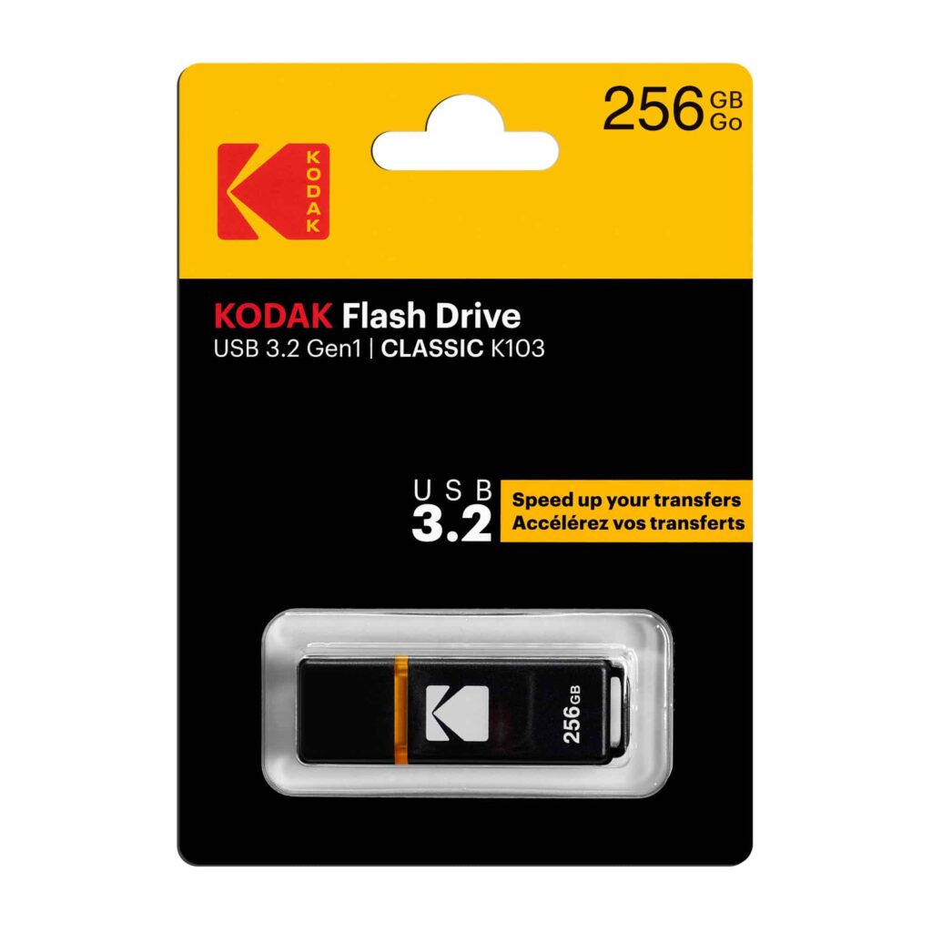 Clé USB 3.0 256Go * Kodak Classic K103 * TCP 4.00€ incl.