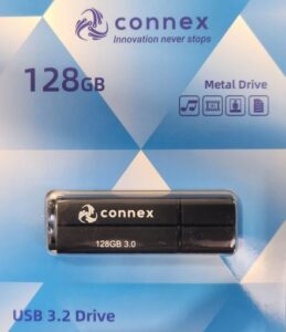 CLé USB3.2 OTG 128Go * CONNEX Metal * TCP 3.40 € incl.